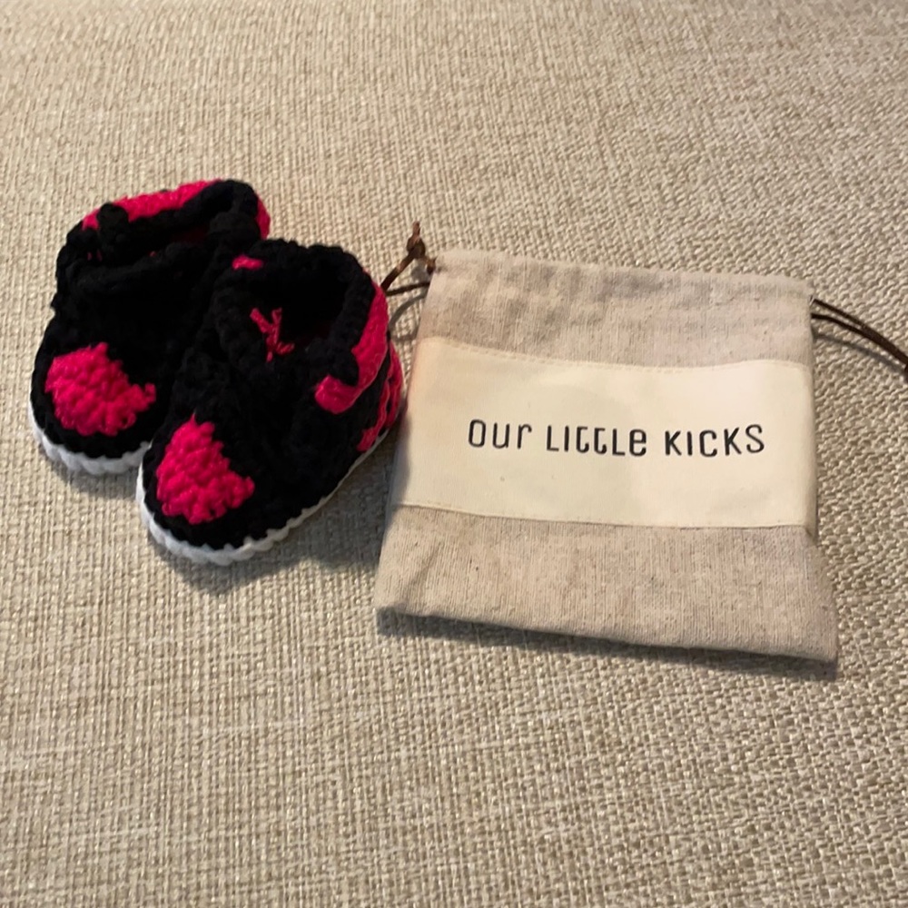 Our Little Kicks Baby Knitted Jordan Booties